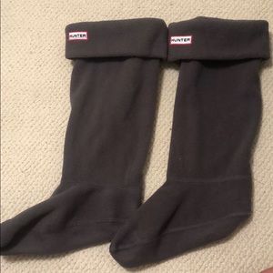 fold over HUNTER boot socks Tall
